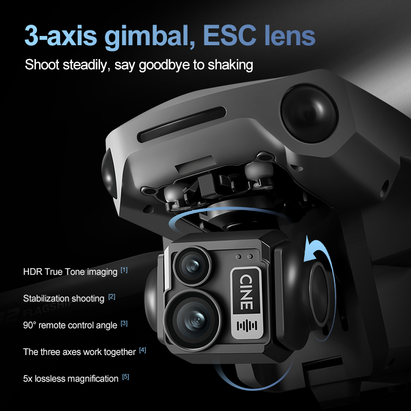 8K 3 Axis Gimbal Brushless 7.2 – обзор и цена Drone Gps Mount