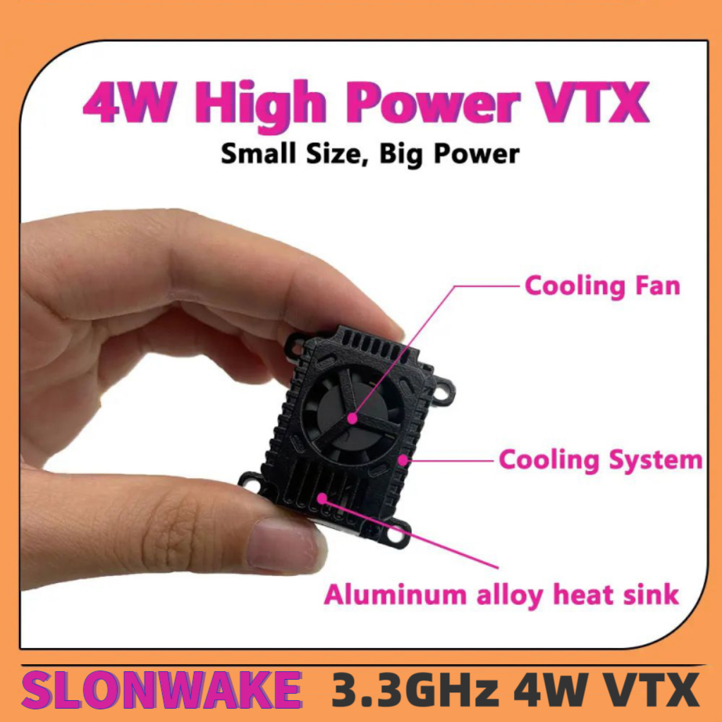 SLONWAKE FPV 3.3G 16CH 4000mW  – обзор и цена Drone Antenna