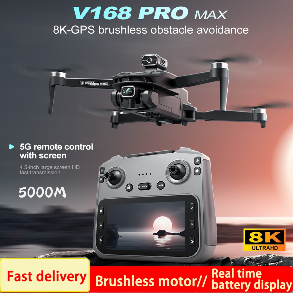 2025 V168 Pro MAX GPS Drone 8K – обзор и цена Drone Gps Mount