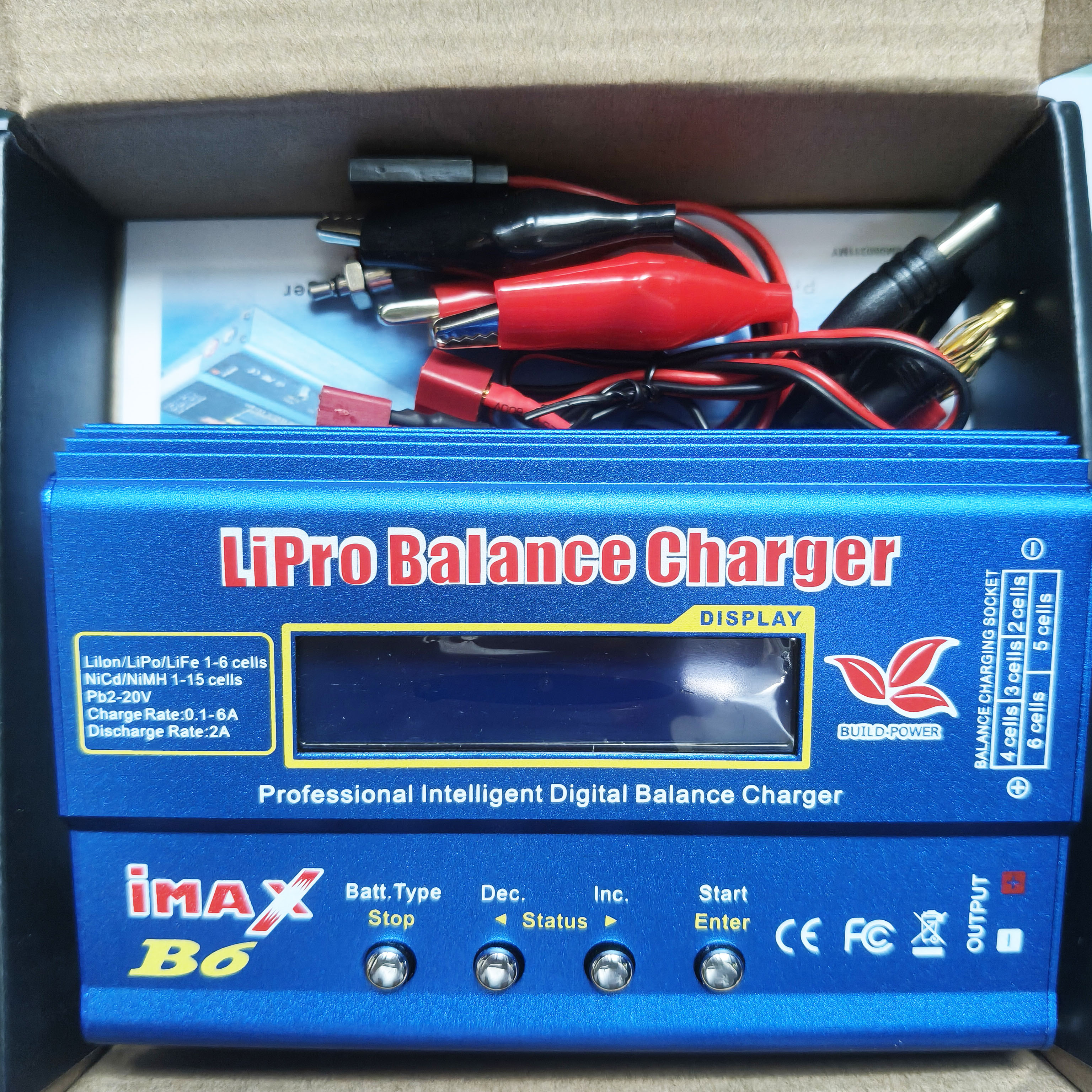 IMAX B6 / B6AC 80W T/XT60plug  – обзор и цена Drone Charger