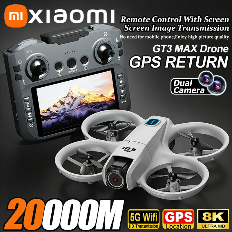 Xiaomi GT3 MAX GPS Drone 8K Ae – обзор и цена Drone Gps Mount