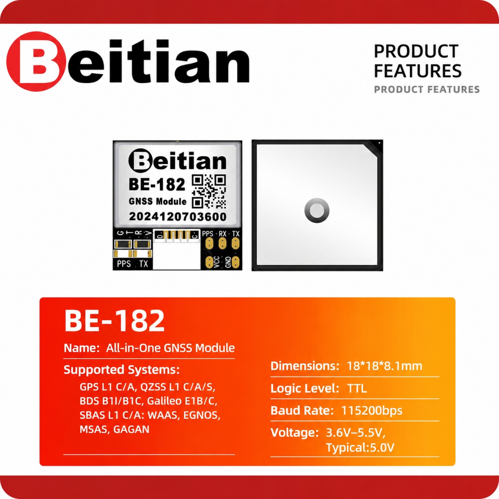 Beitian M10 Triple Mode GNSS C – обзор и цена Drone Compass