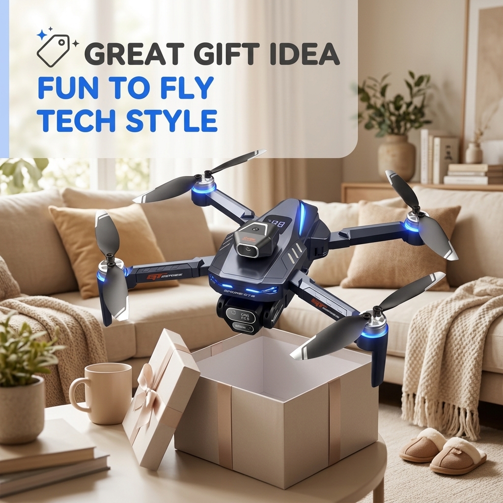 GT8 Mini FPV Drone 8K HD Dual  – обзор и цена Drone Gps Module