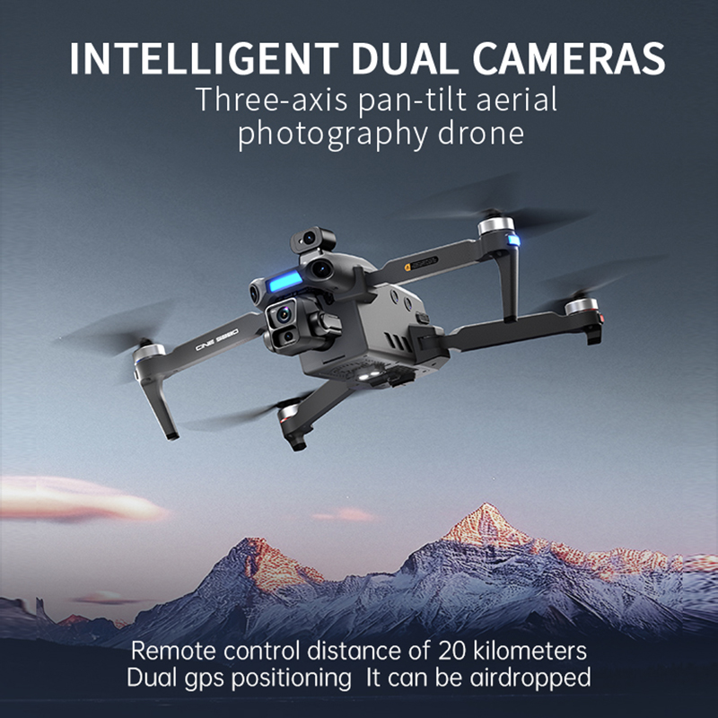 2026 New 8K Dual Camera Drone  – обзор и цена Drone Gps Mount