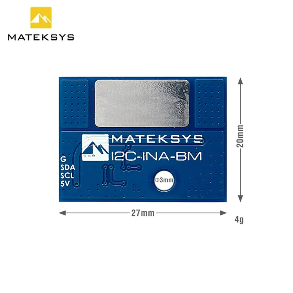 MATEK Mateksys I2C-INA-BM ULTR – обзор и цена Drone Power Distribution Board