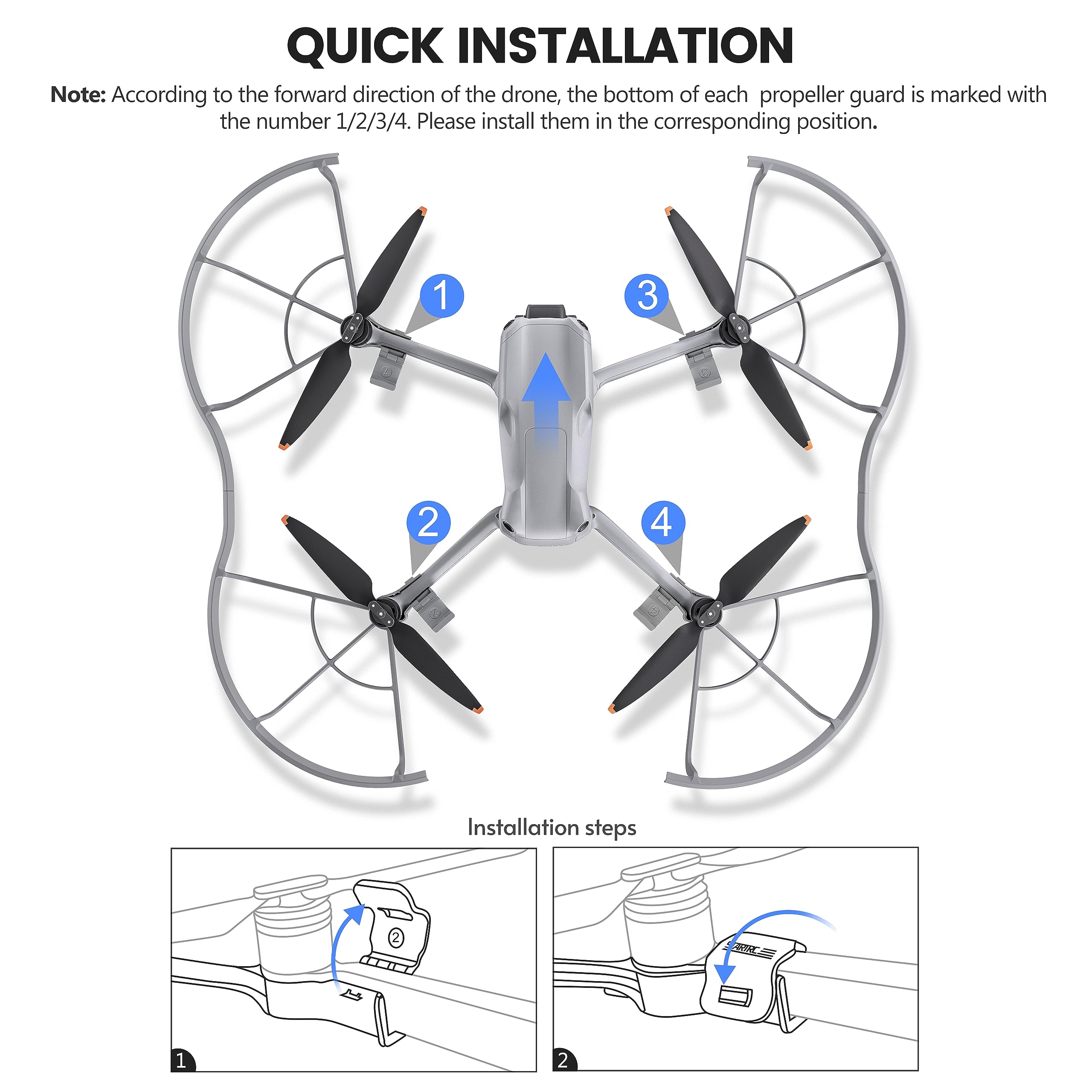 STARTRC Air 3S Propeller Guard – обзор и цена Drone Propeller Guard