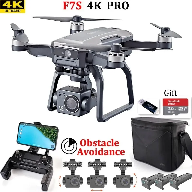 SJRC F7s 4K PRO Drone 4K obsca – обзор и цена Drone Gps Mount