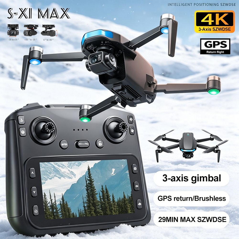 New S-X1 MAX Drone GPS 8K Prof – обзор и цена Drone Gps Mount