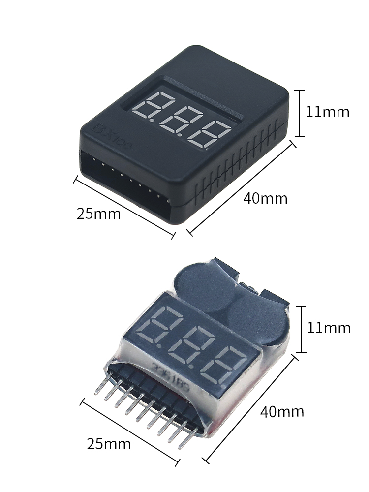 1-8S Battery Voltage Tester Al – обзор и цена Drone Buzzer
