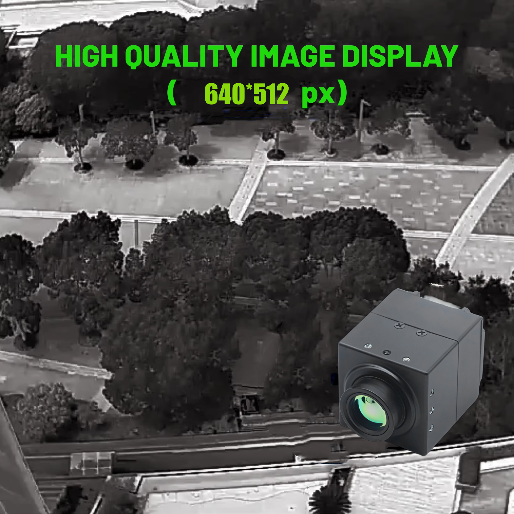 Uncooled 640x512 50Hz Radiomet – обзор и цена Drone Camera