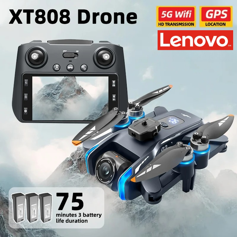 Lenovo XT808 Pro MAX Drone 4K  – обзор и цена Drone Gps Mount