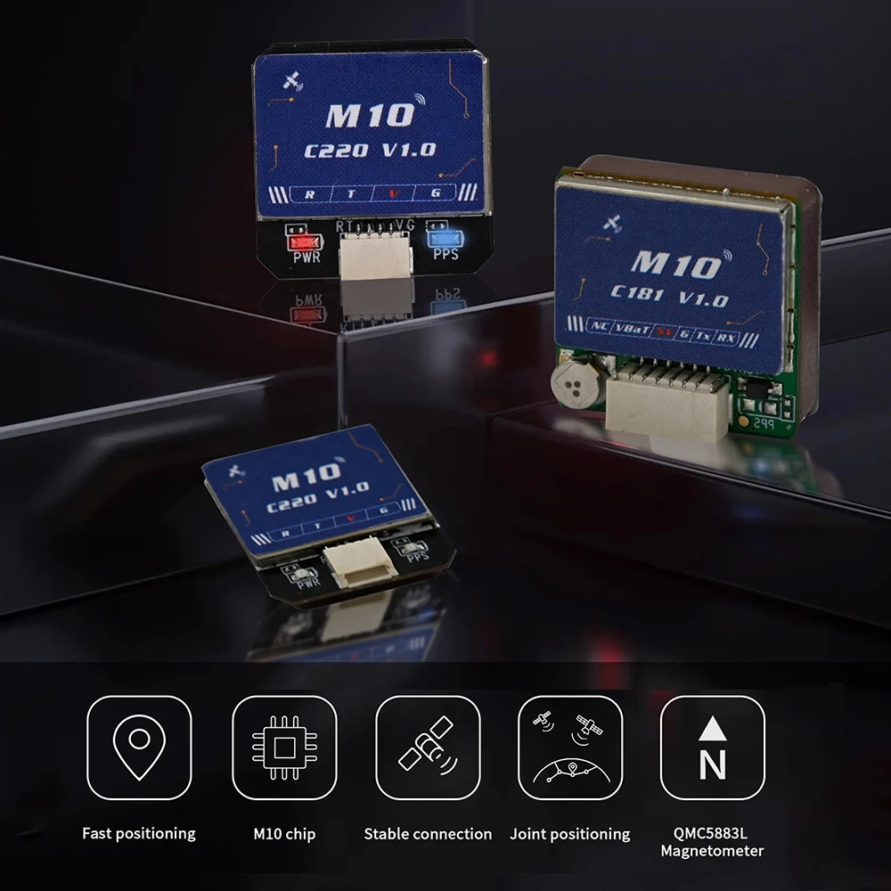 HPXGRC M-10 5883 GPS Module wi – обзор и цена Drone Compass